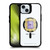 Friends TV Show Character Icons Peephole Frame BLACK SHOCKPROOF BUMPER CASE COMPATIBLE WITH Apple iPhone 15 Plus & MAGSAFE