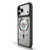 Friends TV Show Character Icons Central Perk BLACK SHOCKPROOF BUMPER CASE COMPATIBLE WITH Apple iPhone 17 Pro & MAGSAFE