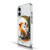 JK Stewart Art Collection Fox On Crescent Moon SHOCKPROOF BUMPER CASE COMPATIBLE WITH Apple iPhone 15 & MAGSAFE