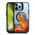 JK Stewart Art Collection Cat BLACK SHOCKPROOF BUMPER CASE COMPATIBLE WITH Apple iPhone 13 Pro Max & MAGSAFE