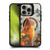 JK Stewart Art Collection Orange Cat Sitting BLACK SHOCKPROOF BUMPER CASE COMPATIBLE WITH Apple iPhone 15 Pro Max & MAGSAFE