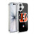 NFL Cincinnati Bengals Logo Plain Soft Gel Case for Apple iPhone 17