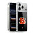 NFL Cincinnati Bengals Logo Plain Soft Gel Case for Apple iPhone 17 Pro