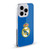 Real Madrid CF Origin Plain Logo Blue Soft Gel Case for Apple iPhone 17 Pro