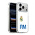 Real Madrid CF Origin RM Logo Soft Gel Case for Apple iPhone 17 Pro