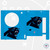NFL Carolina Panthers Oversize Game Console Wrap Case Cover for Microsoft Xbox Series S Console