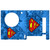 Superman DC Comics Logos And Comic Book Collage Game Console Wrap Case Cover for Microsoft Xbox Series S Console