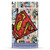 Superman DC Comics Logos And Comic Book Oversized Game Console Wrap Case Cover for Microsoft Xbox Series S Console