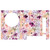 Anis Illustration Art Mix Floral Chaos Game Console Wrap and Game Controller Skin Bundle for Microsoft Series S Console & Controller