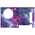 Anis Illustration Art Mix Galaxy Game Console Wrap and Game Controller Skin Bundle for Microsoft Series S Console & Controller