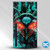 Aquaman DC Comics Comic Book Cover Black Manta Game Console Wrap and Game Controller Skin Bundle for Microsoft Series X Console & Controller