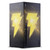 Black Adam Graphic Art Lightning Logo Game Console Wrap and Game Controller Skin Bundle for Microsoft Series X Console & Controller
