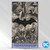 Batman DC Comics Logos And Comic Book Collage Distressed Game Console Wrap and Game Controller Skin Bundle for Microsoft Series S Console & Controller
