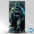 Batman DC Comics Logos And Comic Book Hush Costume Game Console Wrap and Game Controller Skin Bundle for Microsoft Series X Console & Controller