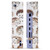 Cat Coquillette Art Mix Hedgehogs Game Console Wrap and Game Controller Skin Bundle for Microsoft Series S Console & Controller