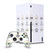 Cat Coquillette Art Mix Blue Gold Game Console Wrap and Game Controller Skin Bundle for Microsoft Series X Console & Controller