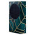 Elisabeth Fredriksson Art Mix Deep Teal Stone Game Console Wrap and Game Controller Skin Bundle for Microsoft Series S Console & Controller