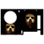 Friday the 13th 2009 Graphics Jason Voorhees Poster Game Console Wrap and Game Controller Skin Bundle for Microsoft Series S Console & Controller