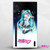 Hatsune Miku Graphics Night Sky Game Console Wrap and Game Controller Skin Bundle for Microsoft Series X Console & Controller
