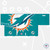 NFL Miami Dolphins Oversize Game Console Wrap and Game Controller Skin Bundle for Microsoft Series X Console & Controller
