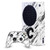 NHL Calgary Flames Marble Game Console Wrap and Game Controller Skin Bundle for Microsoft Series S Console & Controller