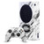 NHL Montreal Canadiens Marble Game Console Wrap and Game Controller Skin Bundle for Microsoft Series S Console & Controller