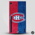 NHL Montreal Canadiens Half Distressed Game Console Wrap and Game Controller Skin Bundle for Microsoft Series X Console & Controller