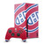 NHL Montreal Canadiens Oversized Game Console Wrap and Game Controller Skin Bundle for Microsoft Series X Console & Controller