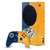 NHL Nashville Predators Half Distressed Game Console Wrap and Game Controller Skin Bundle for Microsoft Series S Console & Controller