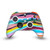 Ninola Assorted Agate Multi Layers Game Console Wrap and Game Controller Skin Bundle for Microsoft Series S Console & Controller