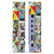 Superman DC Comics Logos And Comic Book Character Collage Game Console Wrap and Game Controller Skin Bundle for Microsoft Series S Console & Controller