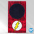 The Flash DC Comics Comic Book Art Logo Game Console Wrap and Game Controller Skin Bundle for Microsoft Series S Console & Controller