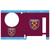 West Ham United FC Art 1895 Claret Crest Game Console Wrap and Game Controller Skin Bundle for Microsoft Series S Console & Controller