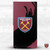West Ham United FC Art Sweep Stroke Game Console Wrap and Game Controller Skin Bundle for Microsoft Series X Console & Controller