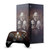 Alchemy Gothic Gothic No Evil Three Skull Game Console Wrap and Game Controller Skin Bundle for Microsoft Series X Console & Controller
