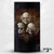 Alchemy Gothic Gothic No Evil Three Skull Game Console Wrap and Game Controller Skin Bundle for Microsoft Series X Console & Controller