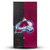 NHL Colorado Avalanche Half Distressed Game Console Wrap and Game Controller Skin Bundle for Microsoft Series X Console & Controller