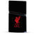 Liverpool Football Club Art Liver Bird Red On Black Vinyl Sticker Skin Decal Cover for Sony PS5 Pro Digital Edition Console