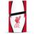 Liverpool Football Club Art Side Details Vinyl Sticker Skin Decal Cover for Sony PS5 Pro Digital Edition Console