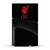 Liverpool Football Club Art Liver Bird Red On Black Vinyl Sticker Skin Decal Cover for Sony PS5 Slim Disc Edition Console