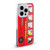 Custom Customised Personalised Peanuts Art Red Bus Soft Gel Case for Apple iPhone 14 Plus & MagSafe