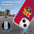 FC Barcelona Graphics Texture Soft Gel Case for Apple iPhone 13