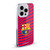 FC Barcelona Graphics Texture Soft Gel Case for Apple iPhone 13 Pro & MagSafe