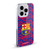 FC Barcelona Graphics Pattern Soft Gel Case for Apple iPhone 15 Pro & MagSafe