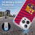 FC Barcelona Graphics Texture Soft Gel Case for Apple iPhone 15 Pro & MagSafe