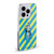 Batman DC Comics Vintage Fashion Stripes Soft Gel Case for Apple iPhone 13
