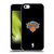 NBA New York Knicks Logo Black Design Soft Gel Case for Apple iPhone 5c