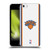 NBA New York Knicks Logo White Design Soft Gel Case for Apple iPhone 5c