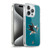 NHL San Jose Sharks Plain Soft Gel Case for Apple iPhone 15 Pro & MagSafe