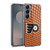 NHL Philadelphia Flyers Net Pattern Soft Gel Case for Samsung Galaxy S25 & MagSafe